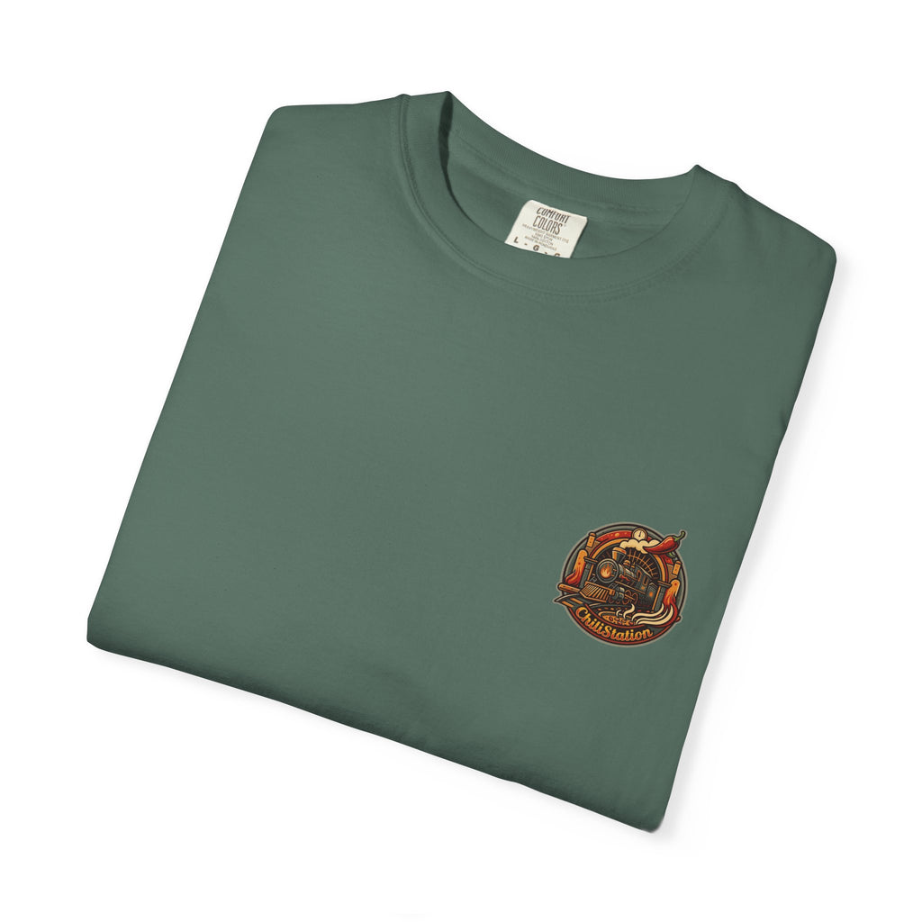 Green Chili Stew T-Shirt — Capsicum Viride Recipe Vintage Graphic Tee