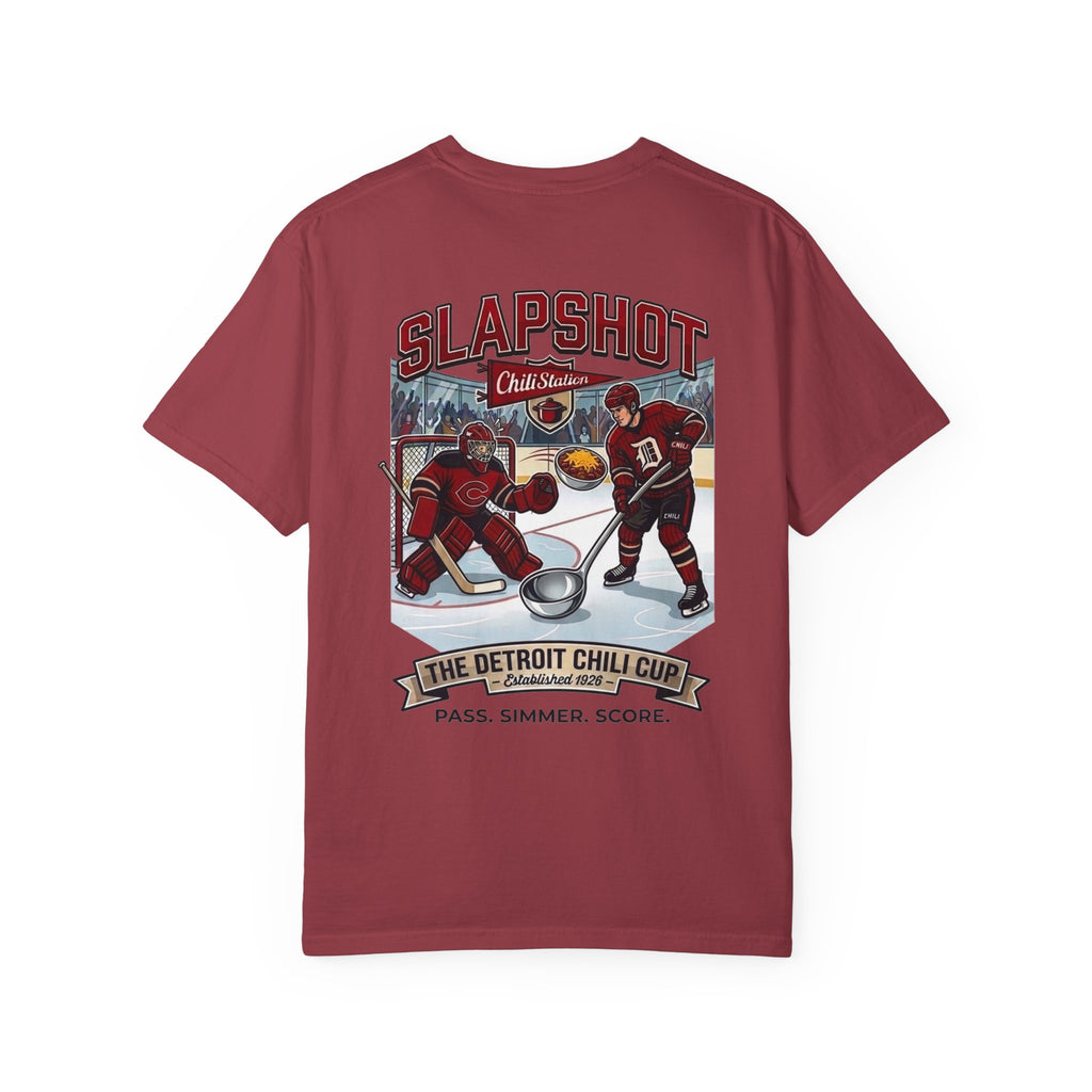 SLAPSHOT — Detroit Chili Cup Hockey Tee | Bowl Games