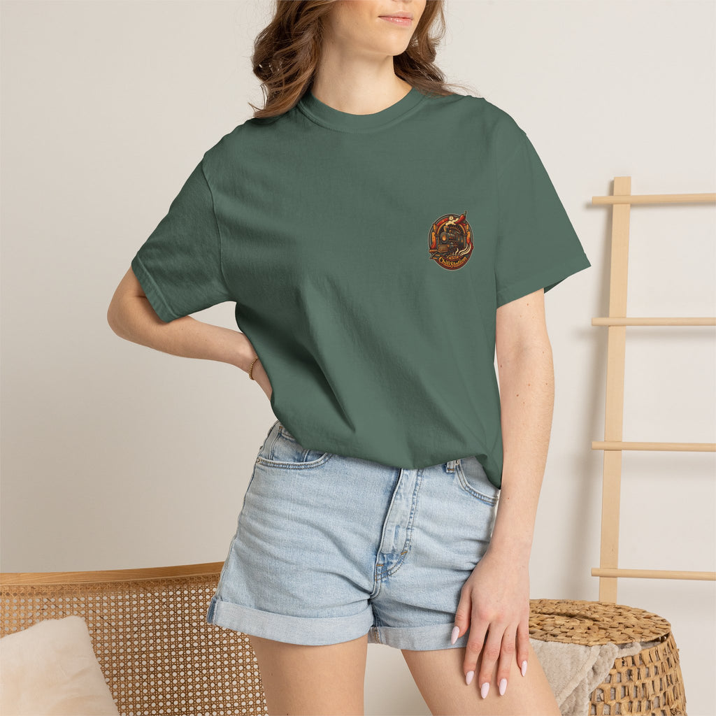 Cincinnati Strata T-Shirt — Vintage Layered Chili Chart Tee