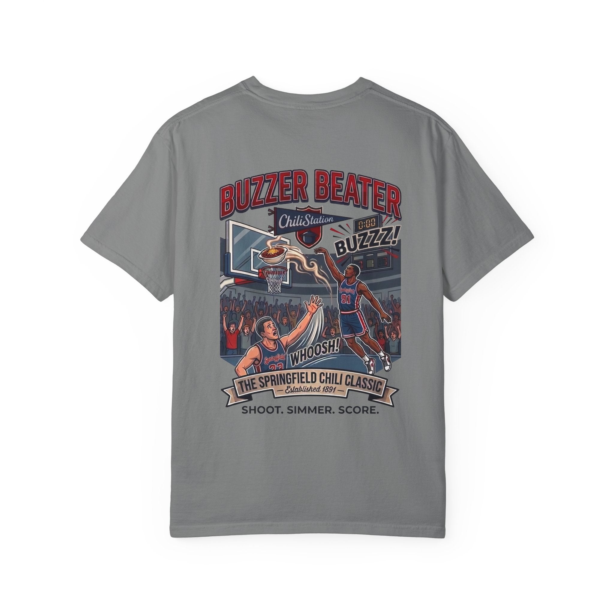 BUZZER BEATER — Springfield Chili Classic Basketball Tee | Bowl Games