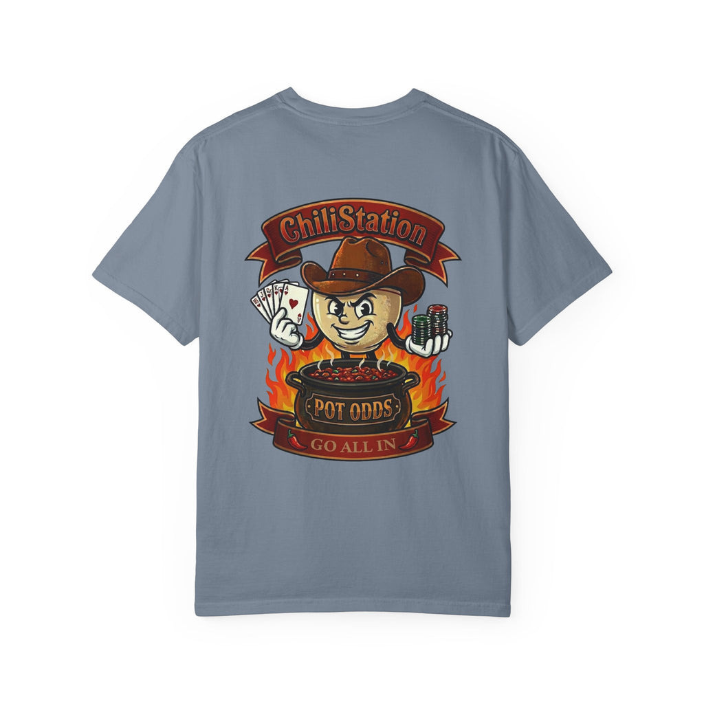 Chili Station 'Pot Odds - Go All In' Graphic T-Shirt