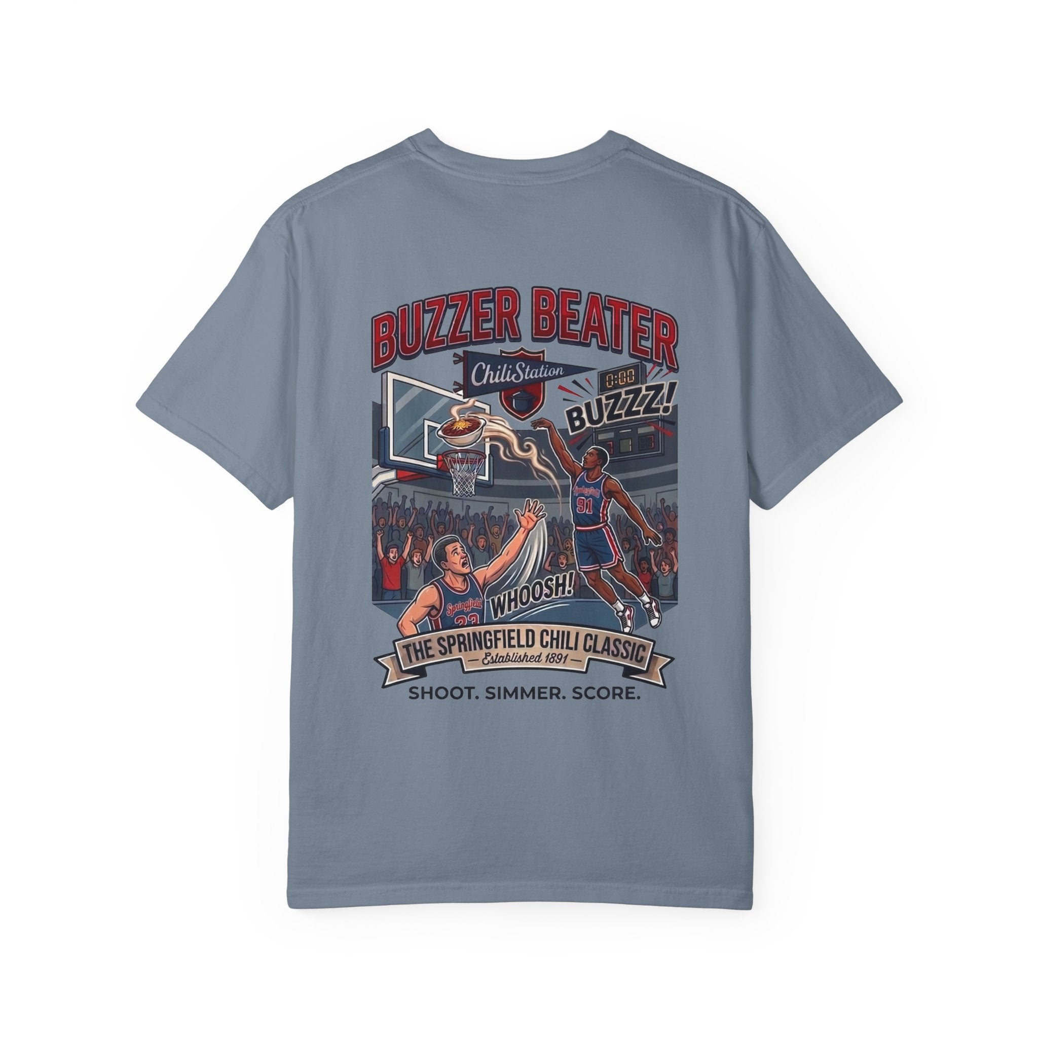 BUZZER BEATER — Springfield Chili Classic Basketball Tee | Bowl Games