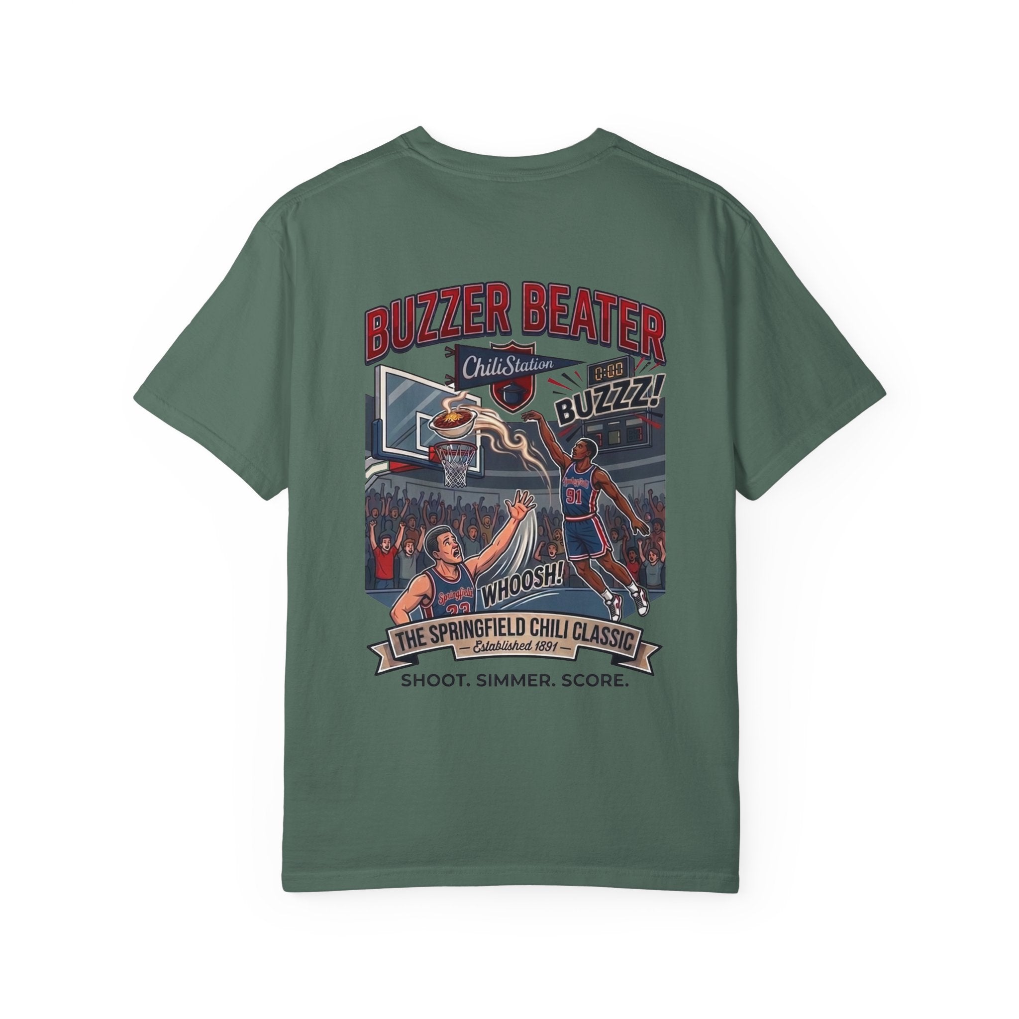 BUZZER BEATER — Springfield Chili Classic Basketball Tee | Bowl Games