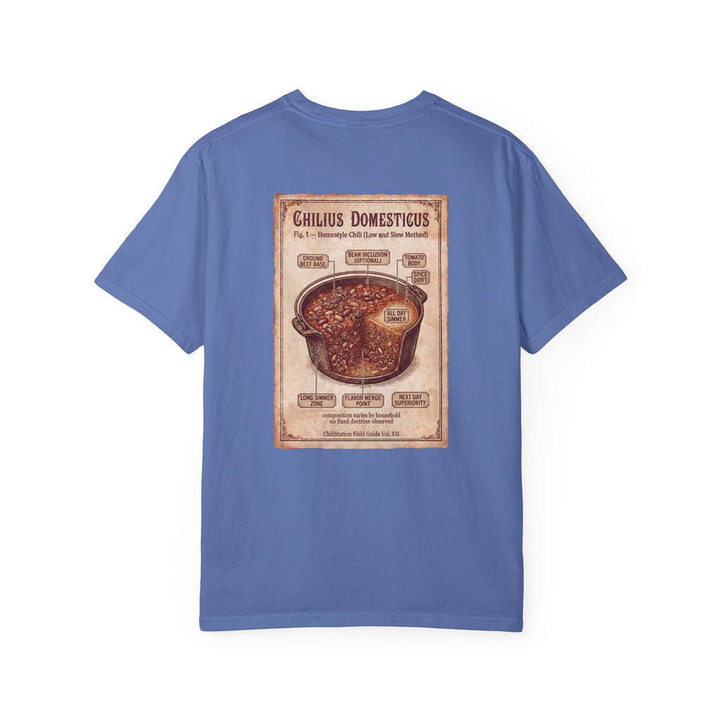 Chili Recipe T-Shirt | Beans, beef, tomatoes — and time.