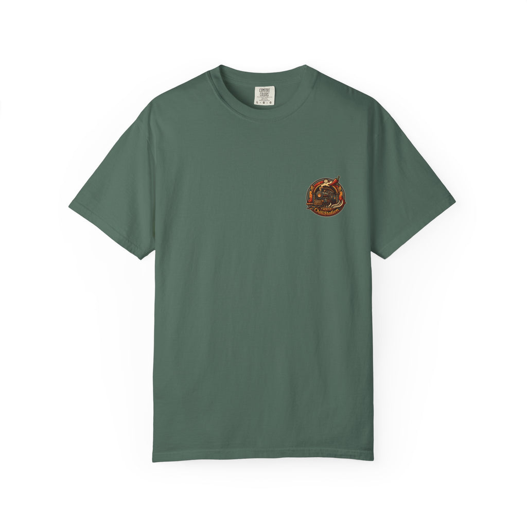 Green Chili Stew T-Shirt — Capsicum Viride Recipe Vintage Graphic Tee