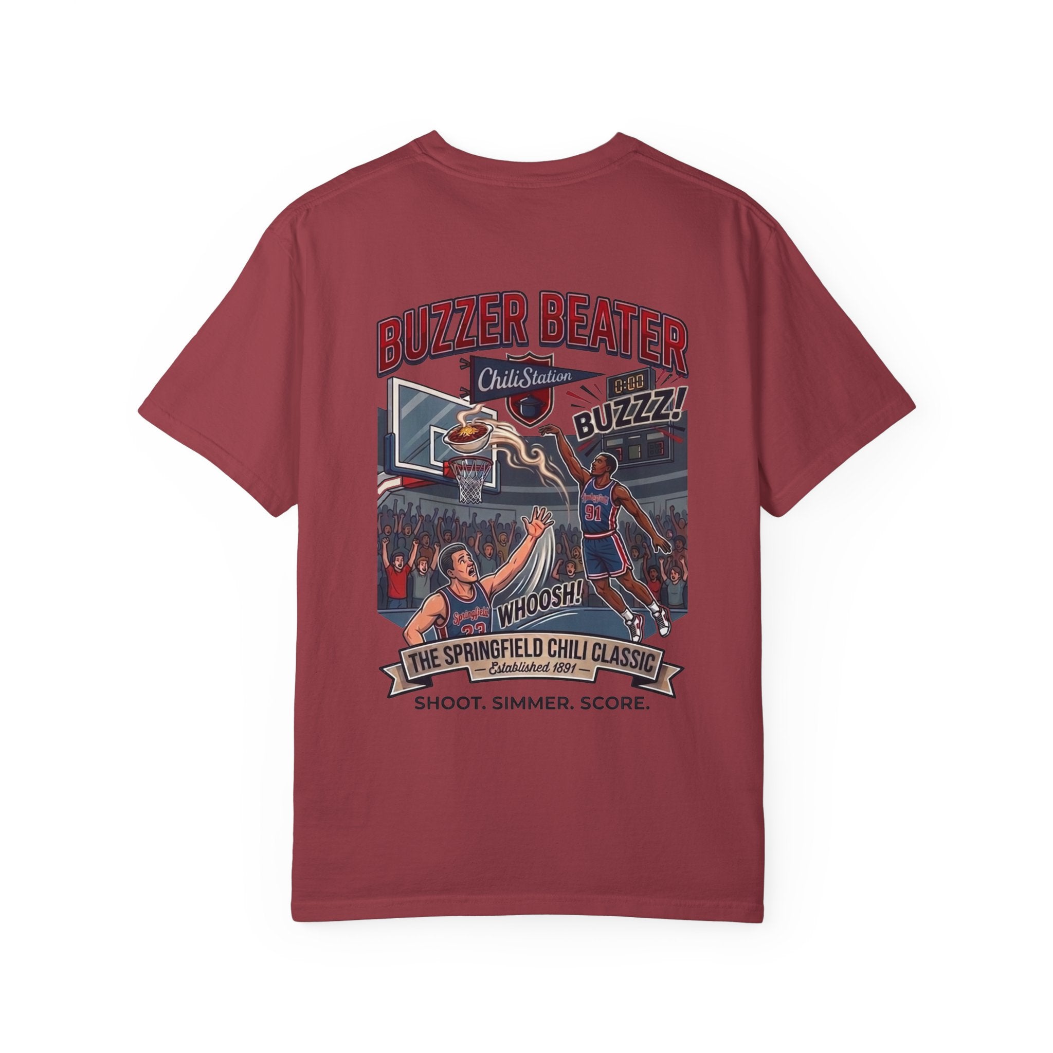 BUZZER BEATER — Springfield Chili Classic Basketball Tee | Bowl Games