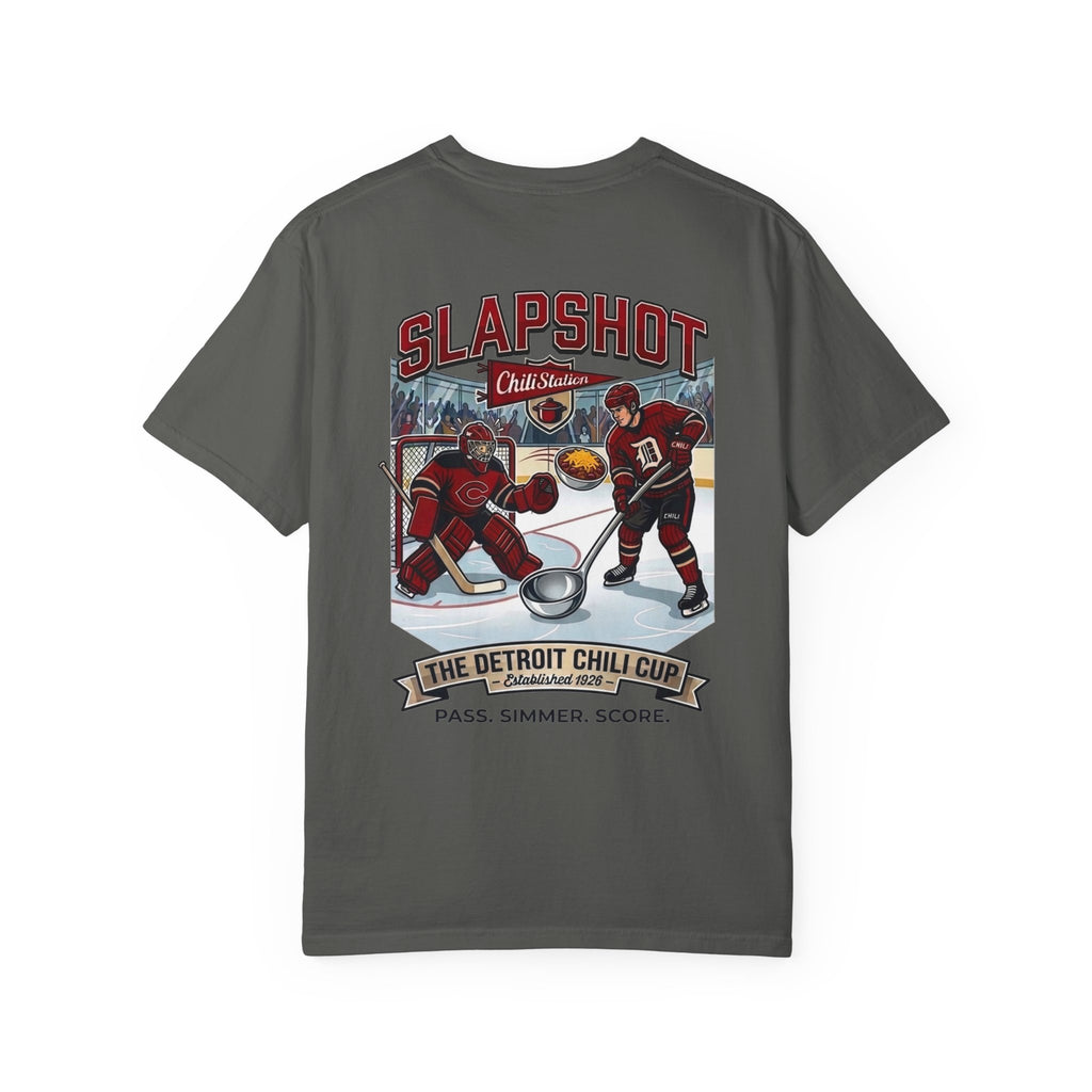 SLAPSHOT — Detroit Chili Cup Hockey Tee | Bowl Games