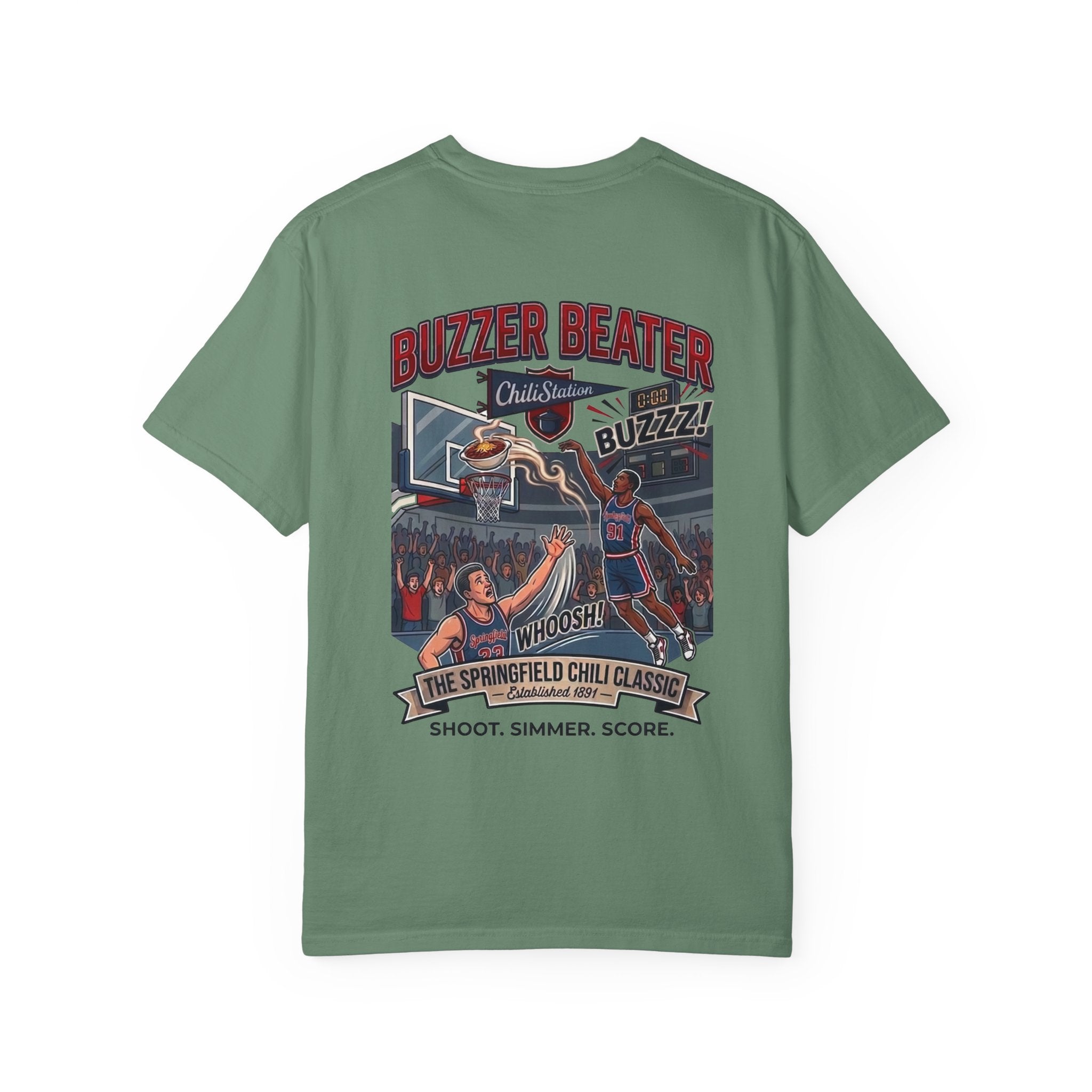 BUZZER BEATER — Springfield Chili Classic Basketball Tee | Bowl Games