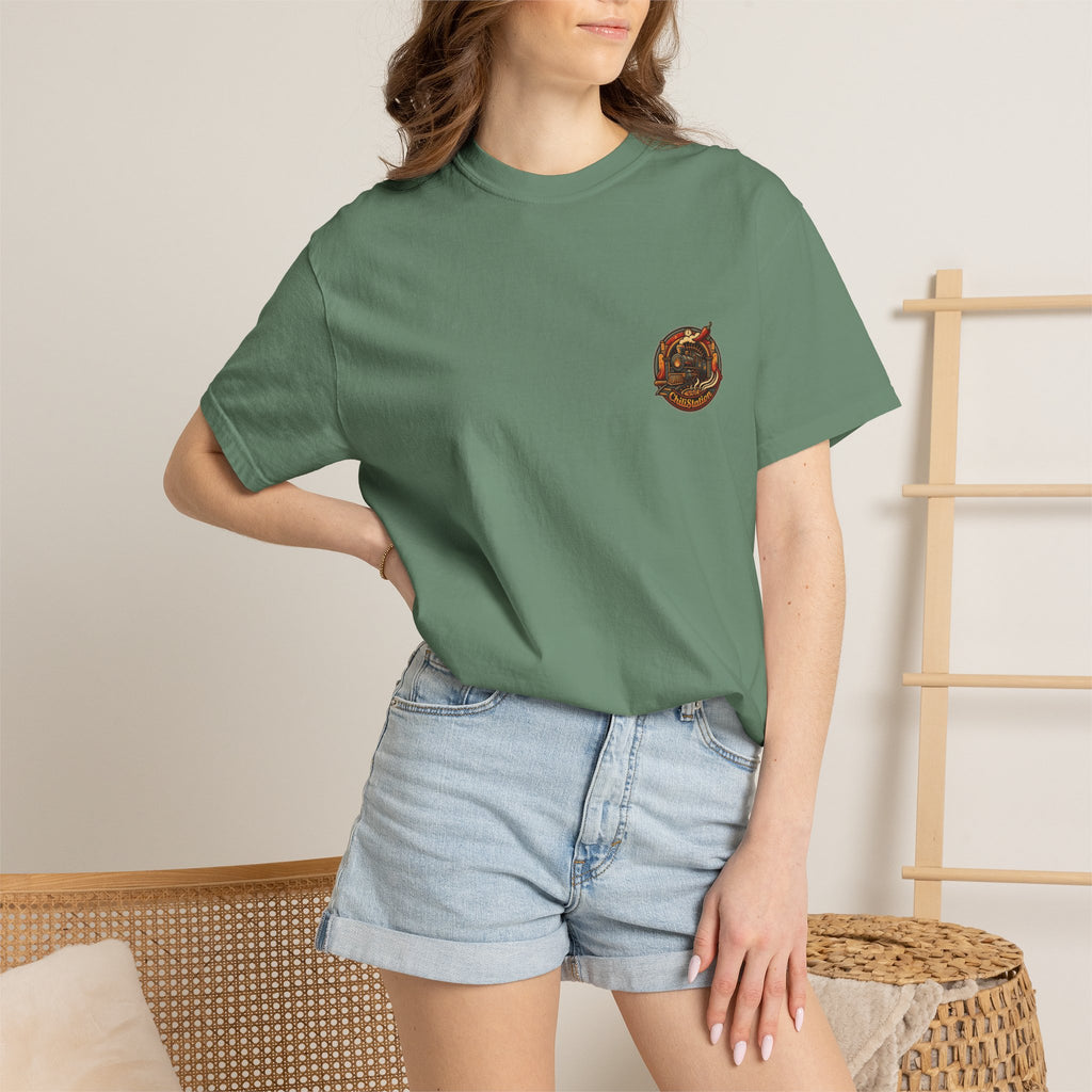 Cincinnati Strata T-Shirt — Vintage Layered Chili Chart Tee