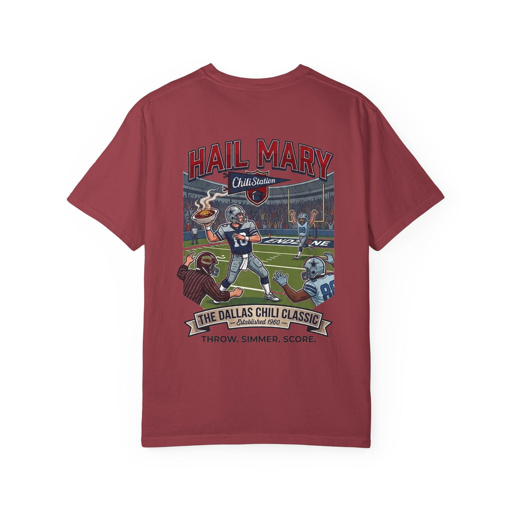 HAIL MARY — Dallas Chili Classic Football Tee | Bowl Games