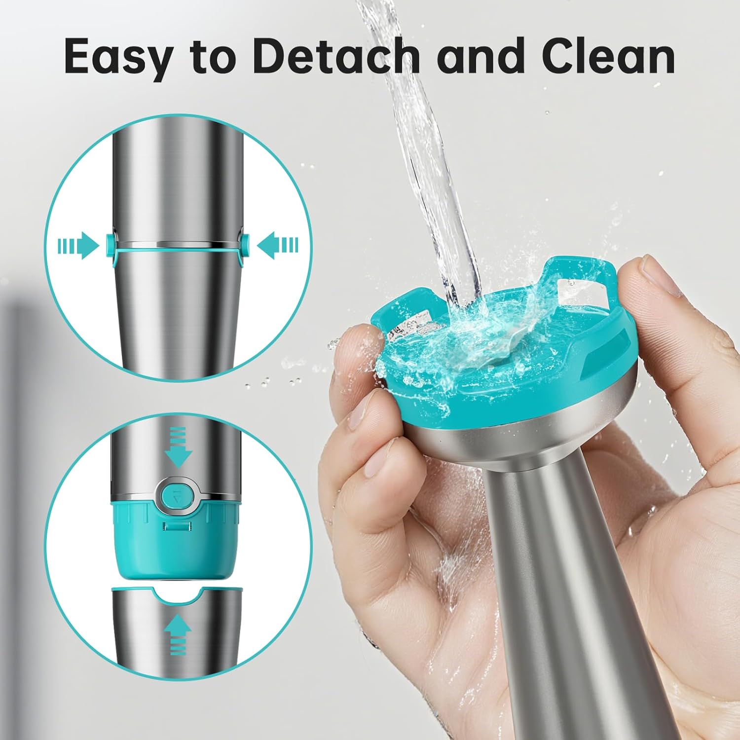 Turelar Immersion Blender Handheld Corded Hand Blenders Set 1100W, Trigger Variable Speed 5 in 1 Stick Emulsifier with Chopper, Whisk and Frother for Soup, Baby Food and Smoothies,Black