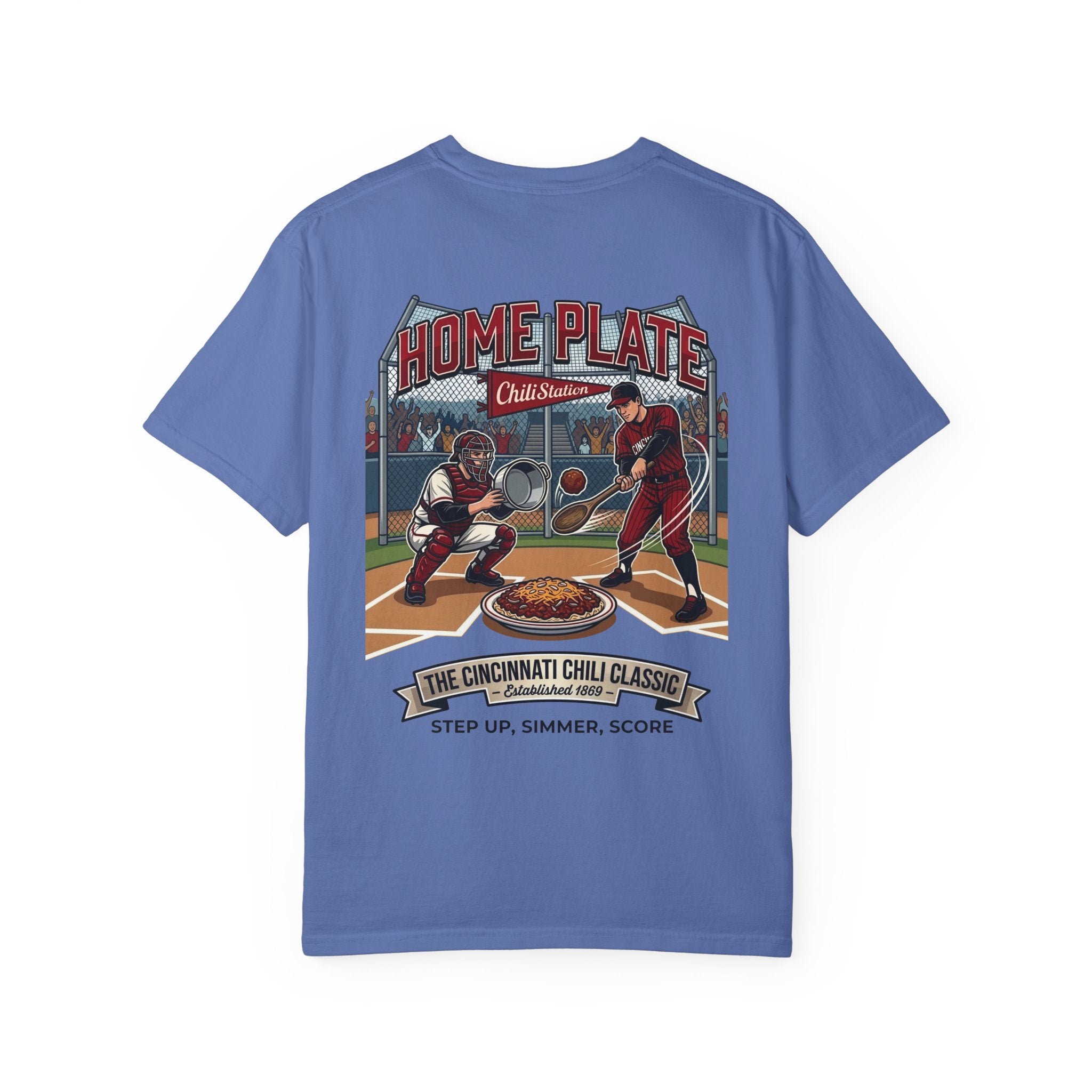 HOME PLATE — Cincinnati Chili Classic Baseball Tee | Bowl Games