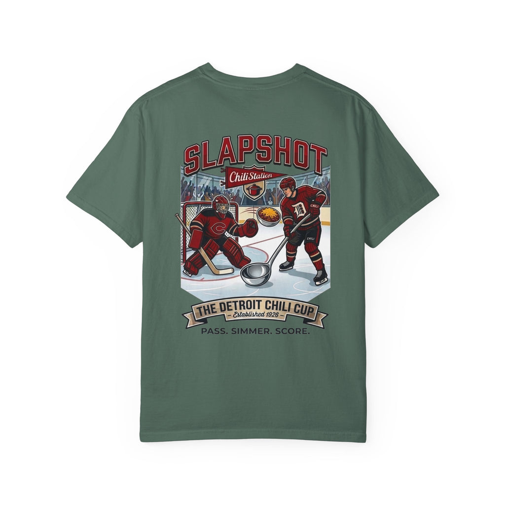 SLAPSHOT — Detroit Chili Cup Hockey Tee | Bowl Games