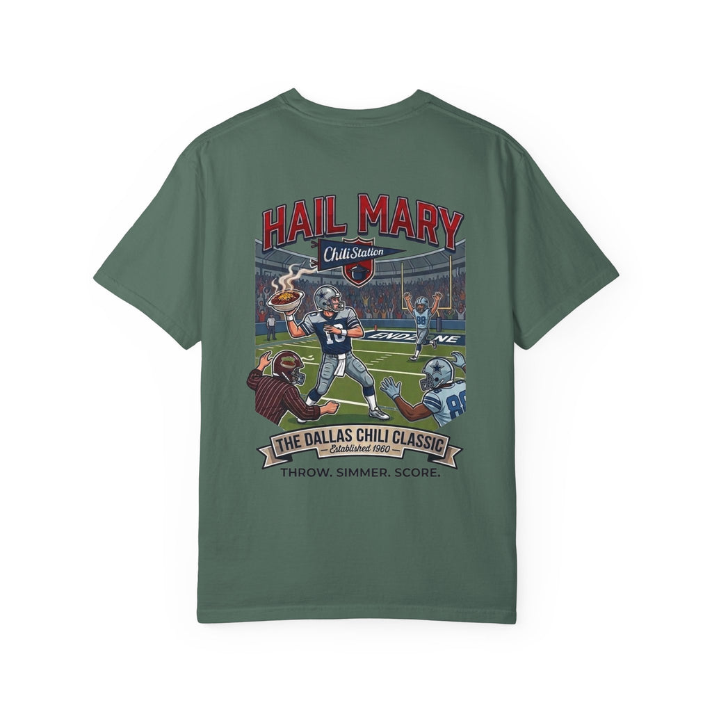 HAIL MARY — Dallas Chili Classic Football Tee | Bowl Games