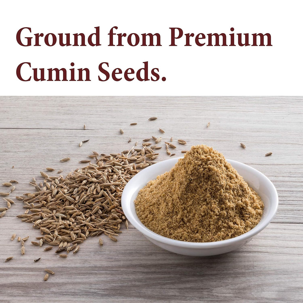 The Spice Way Ground Cumin - powder made from premium whole cumin seeds 4 oz resealable bag