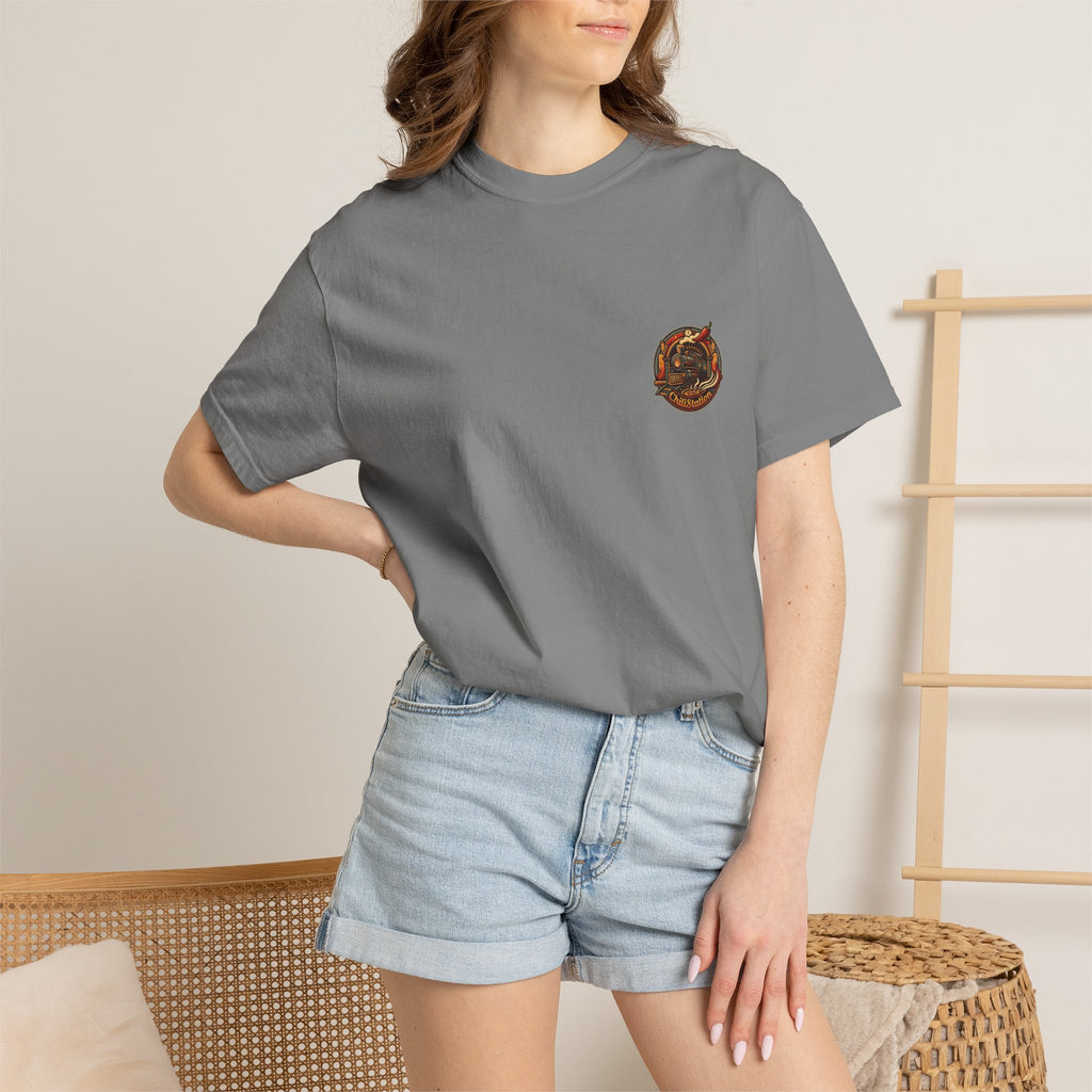 Cincinnati Strata T-Shirt — Vintage Layered Chili Chart Tee